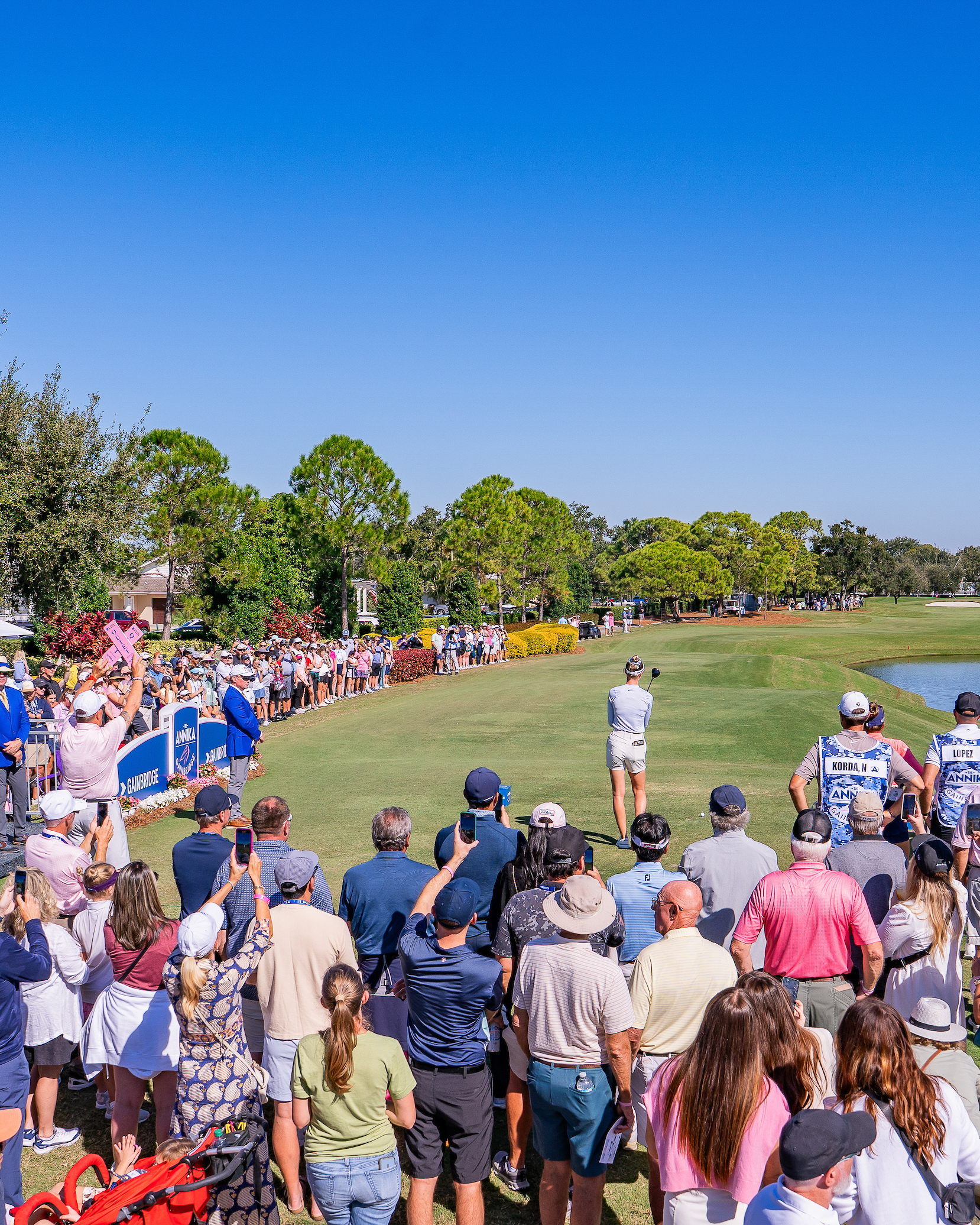 golfer at Pelican Women's Championship