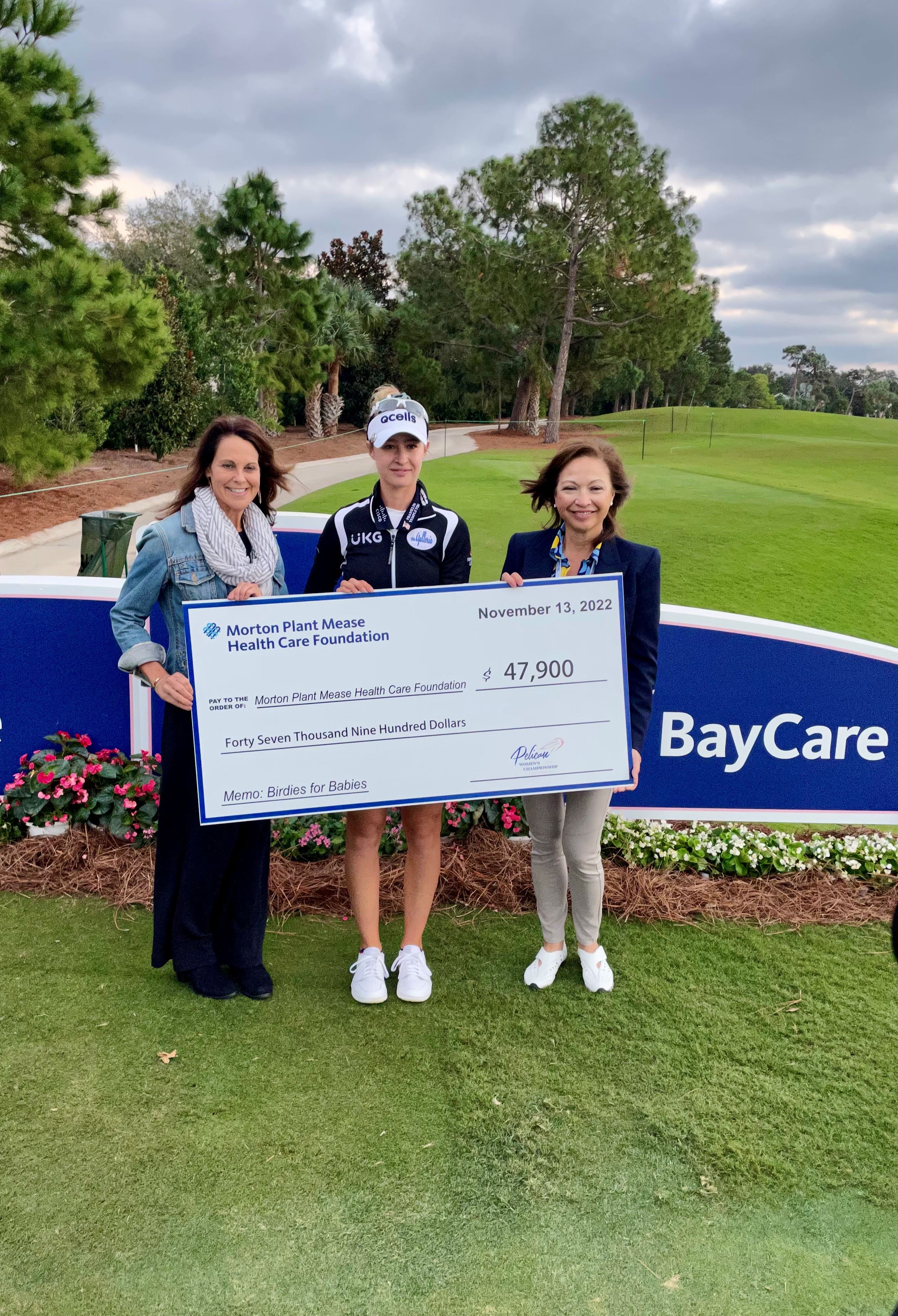 Pelican Women's Championship Donates $47,900 to 'Birdies for Babies' Charitable Program from 2022 LPGA Tour Event