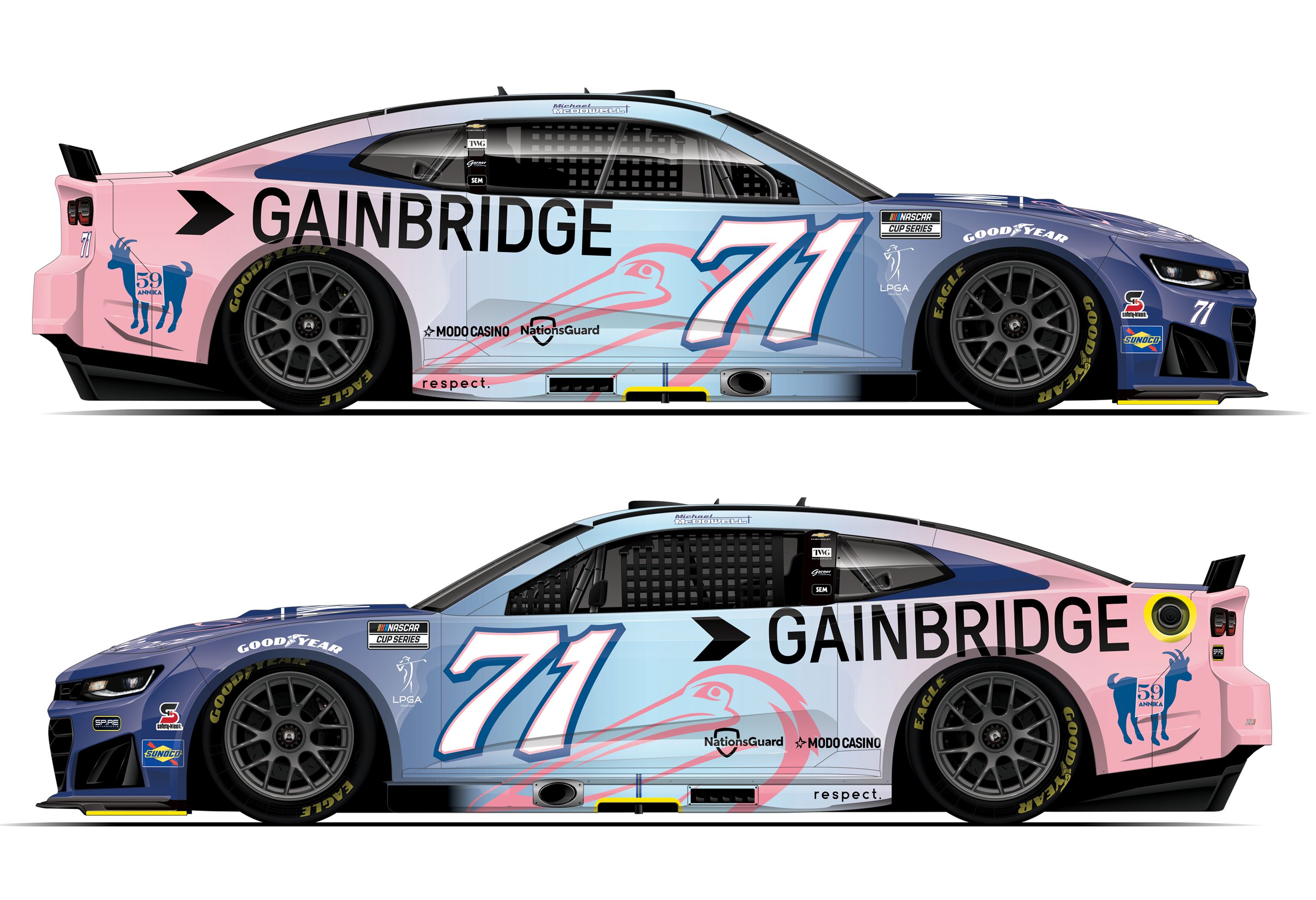 Gainbridge℠, Spire Motorsports and The ANNIKA Team up with Michael McDowell for the 2026 NASCAR Season Finale