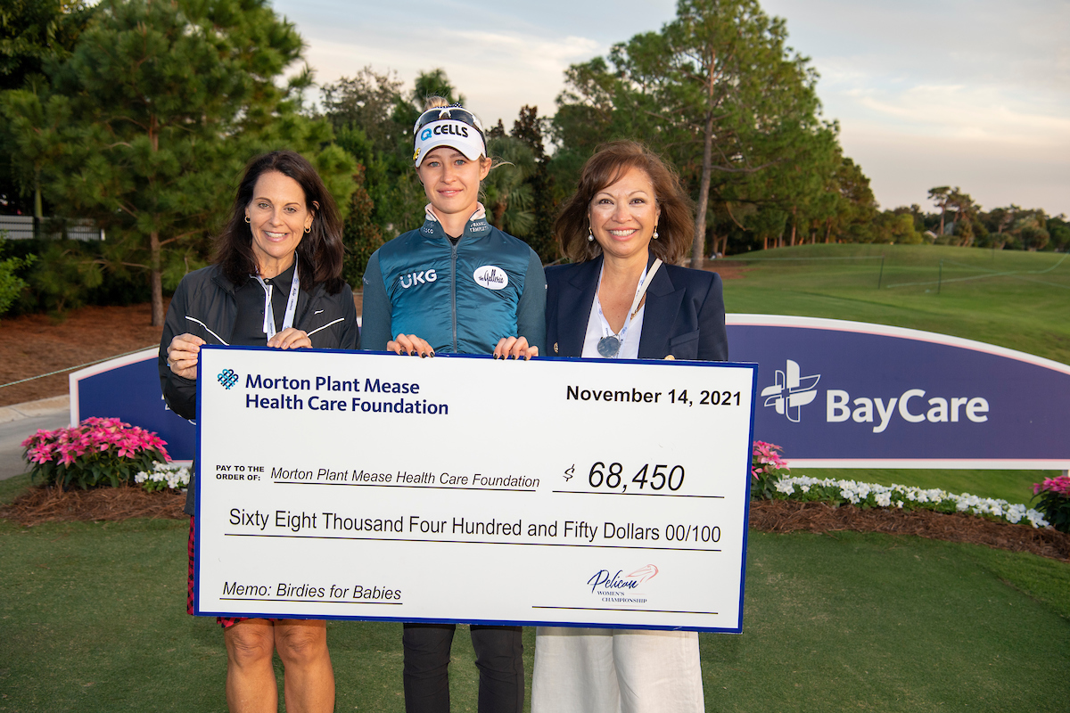 The Pelican Women's Championship and BayCare Health System Launch its 2022 'Birdies for Babies' Charitable Program