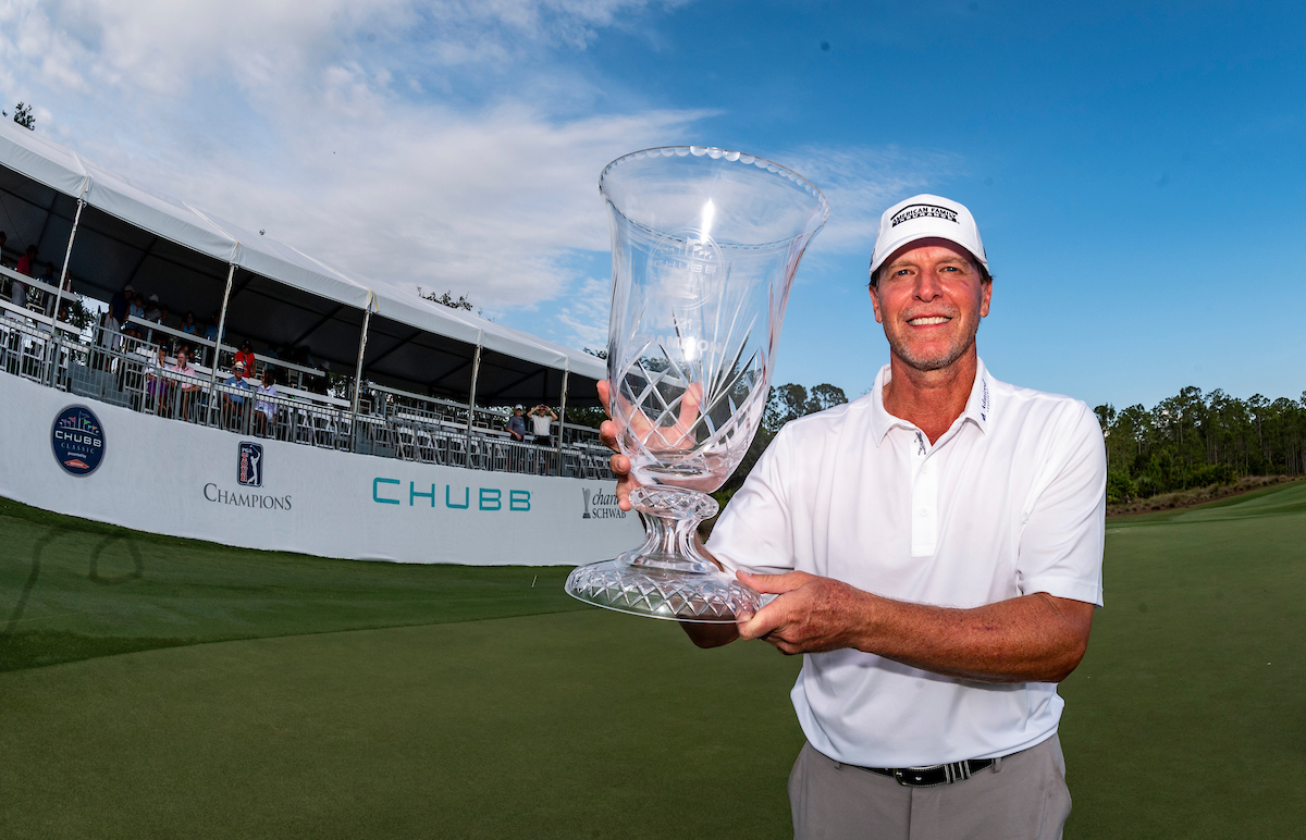 Stricker is back in a big way, and the Chubb Classic becomes a family affair 