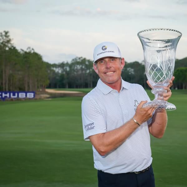 Texas Longhorn Leonard closes Chubb Classic in style to claim first PGA TOUR Champions title