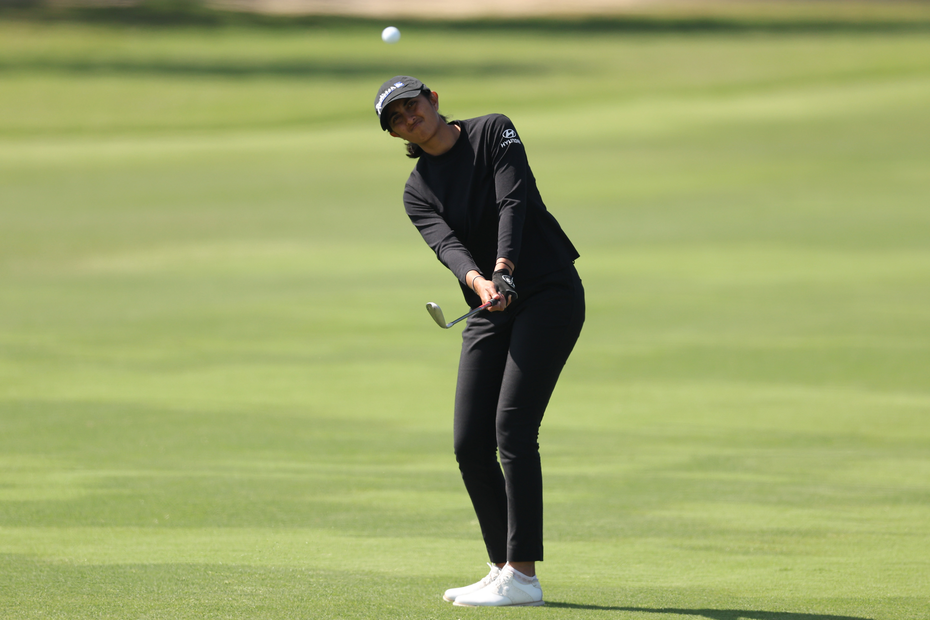 Aditi Ashok Holes out Twice to take the 36-Hole Lead at the JM Eagle LA Championship