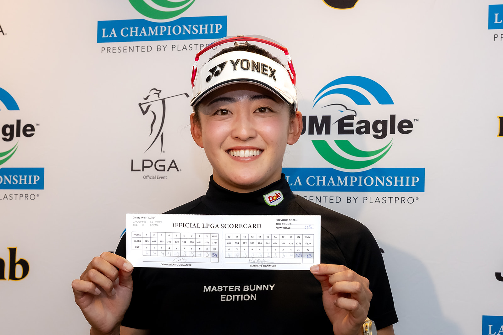  Chizzy Iwai matches tournament record for first round lead at El Cab 