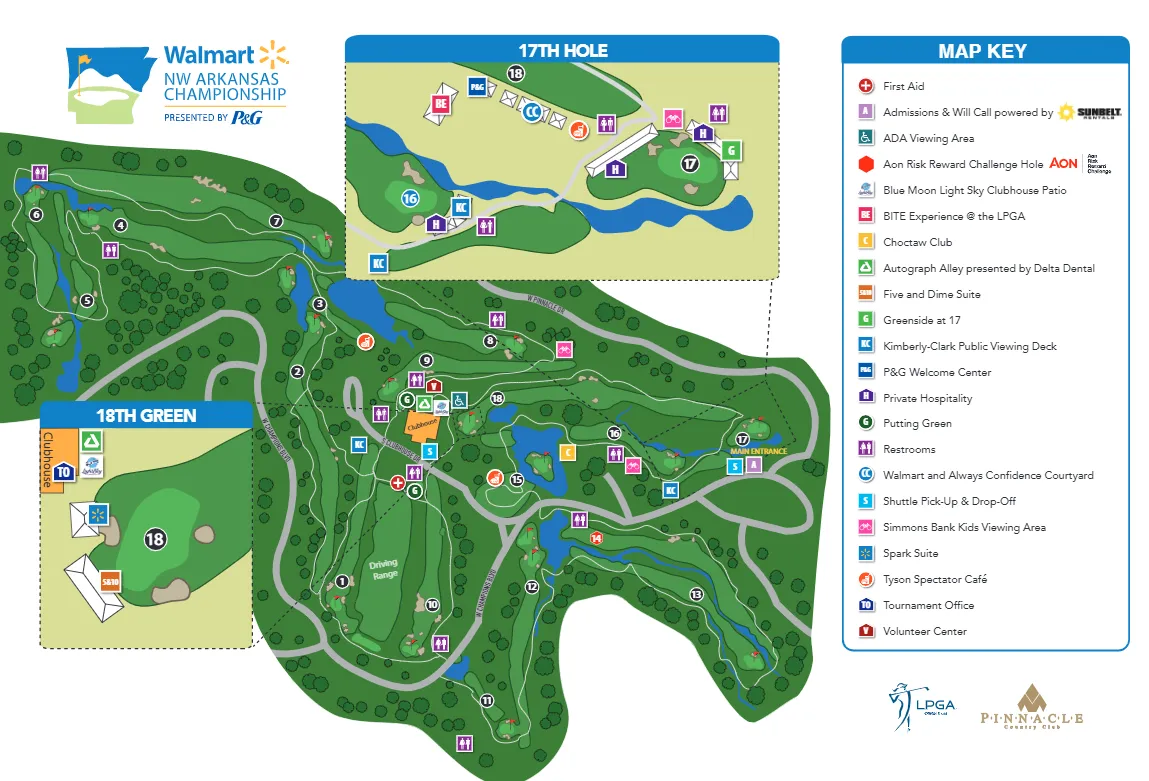 2022 gold course map