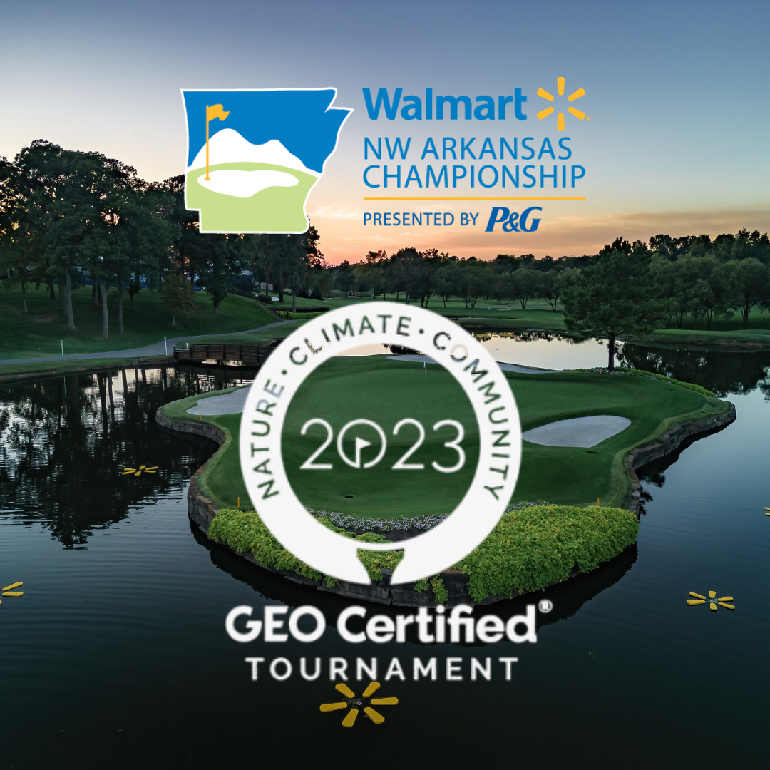  Walmart NW Arkansas Championship presented by P&G Announces Globally Recognized Sustainability Certification, Purse Increase for 2024 Event 