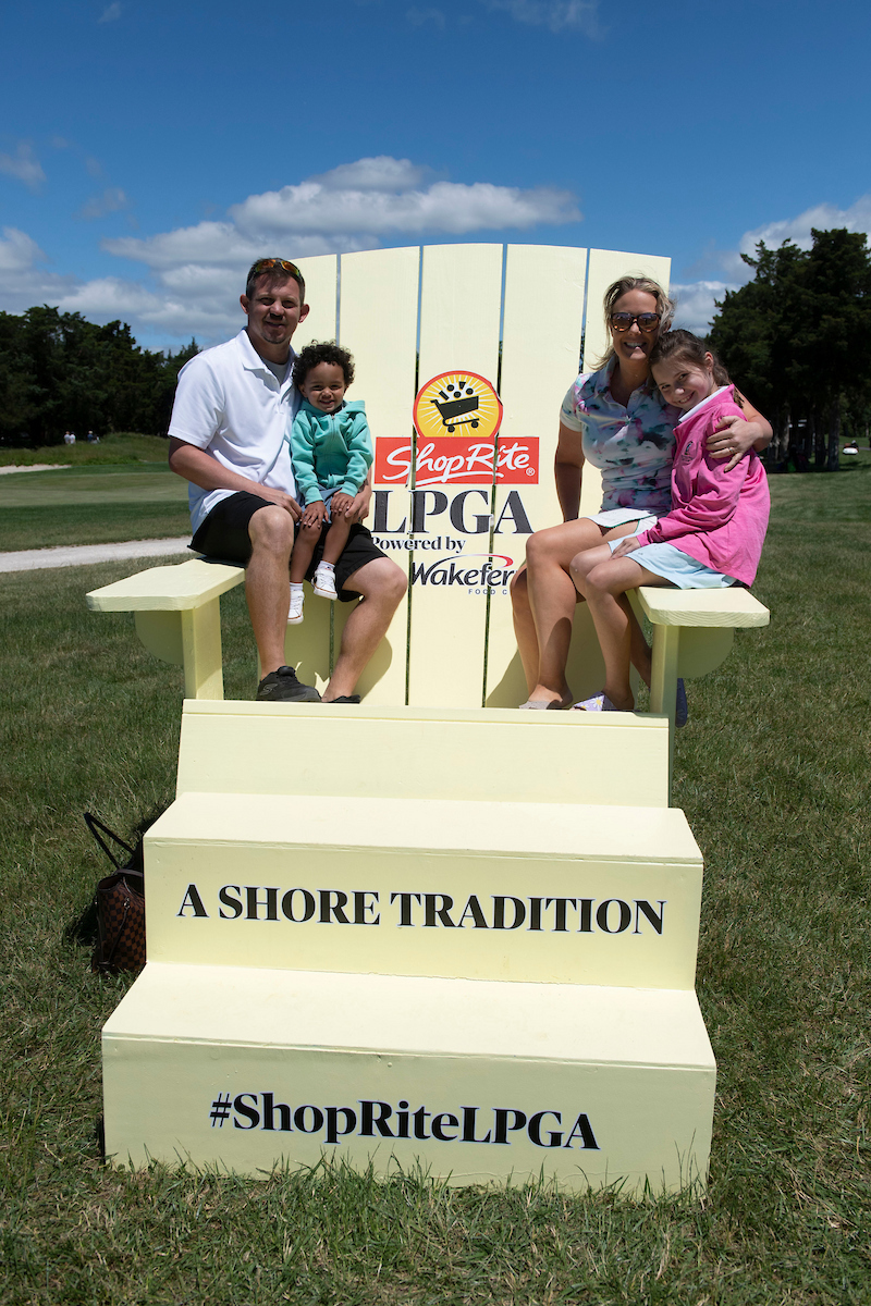 fans at the ShopRite LPGA Classic