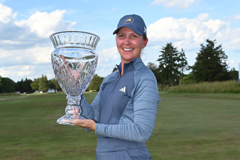 Linnea Strom mentally prepares for title defense at the 2025 ShopRite LPGA Classic
