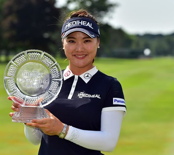 2018 Meijer LPGA Classic Champion Donates Portion of Winnings to Simply Give