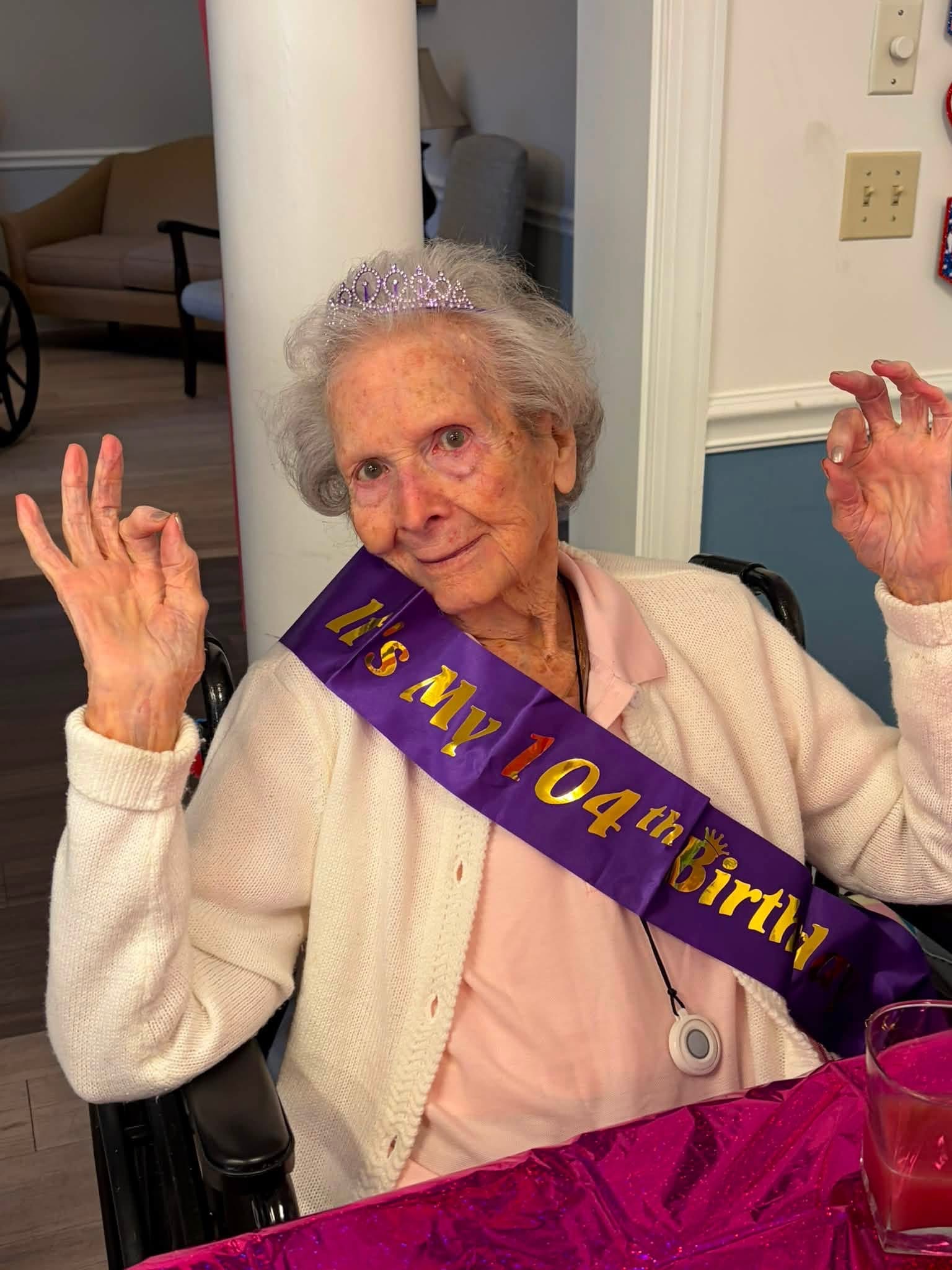 Happy 103rd Birthday to Julia!