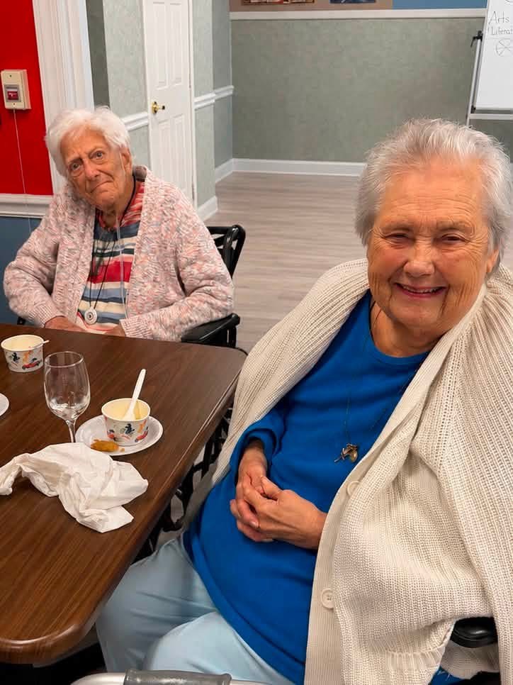 Ice cream and great conversation - does it get any better?