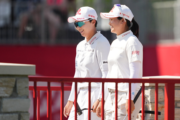 Hyo Joo Kim and Hye-Jin Choi Brave the Elements to Take a One Shot Lead Heading into Sunday's Final Round at the Dow Championship