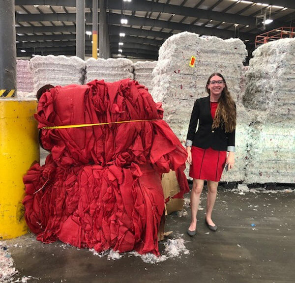 Dow GLBI Turns Used Plastic Mesh into Recycled Plastic Golf Tees