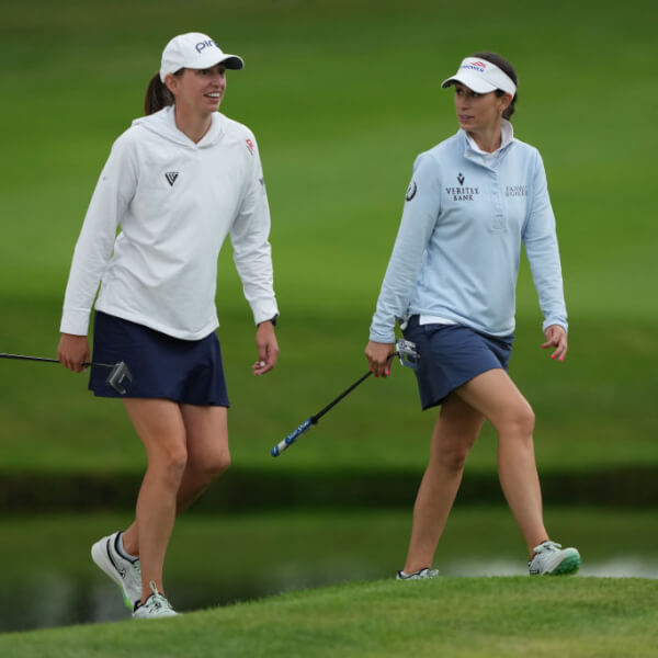 Three's a party and four's a crowd, but five share the lead after the second round of the 2024 Dow Championship