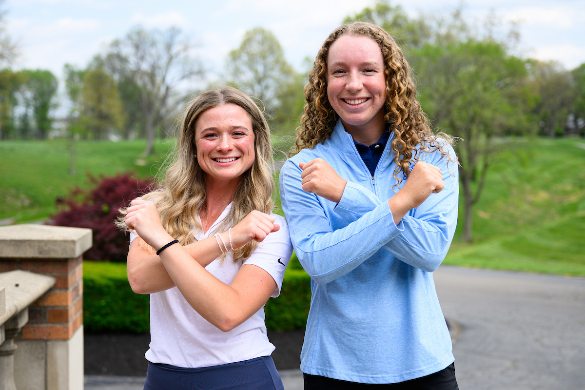  Xavier's Emma McMyler and Madison Reemsnyder Ready for the LPGA Tour to tee it up at their home course 