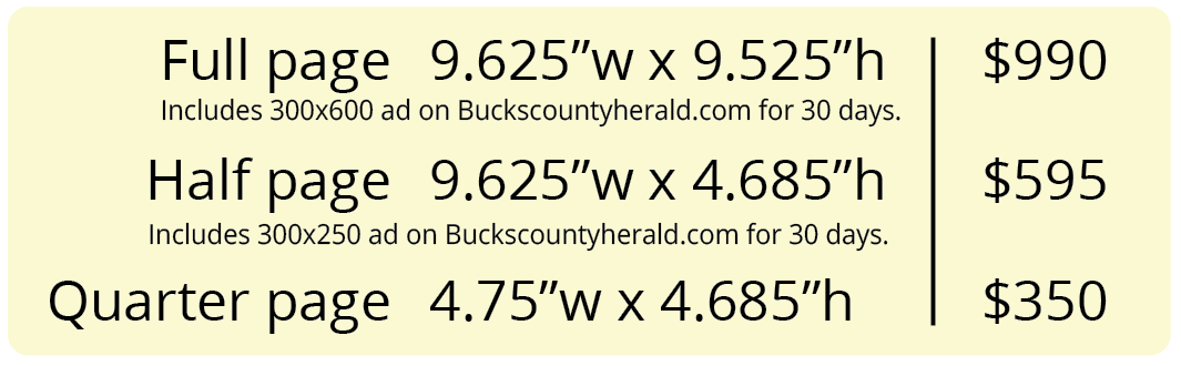 Image: Ad sizes & prices